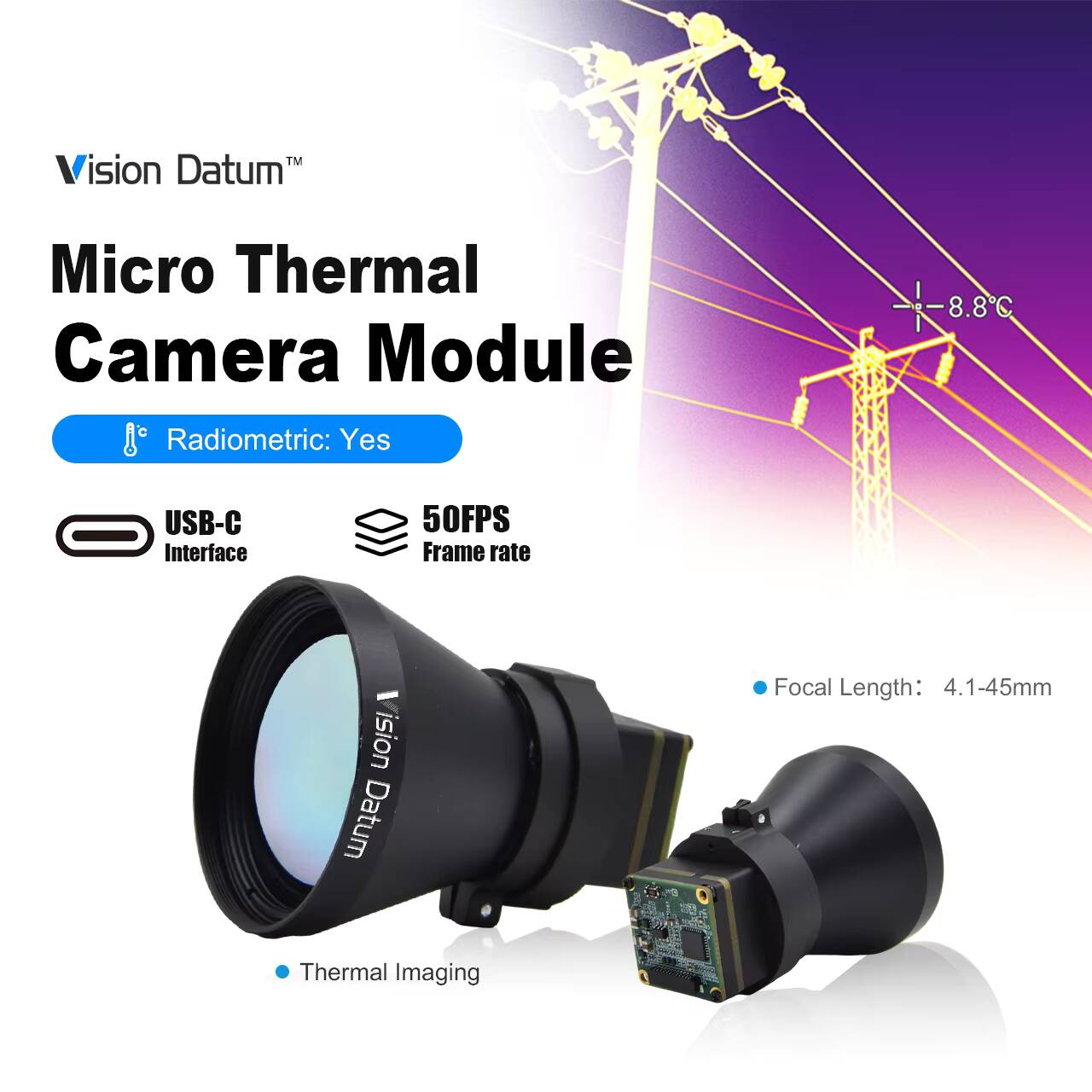 Kamera termowizyjna do drona z – Thermal Imager Drone Gimbal recenzja i cena