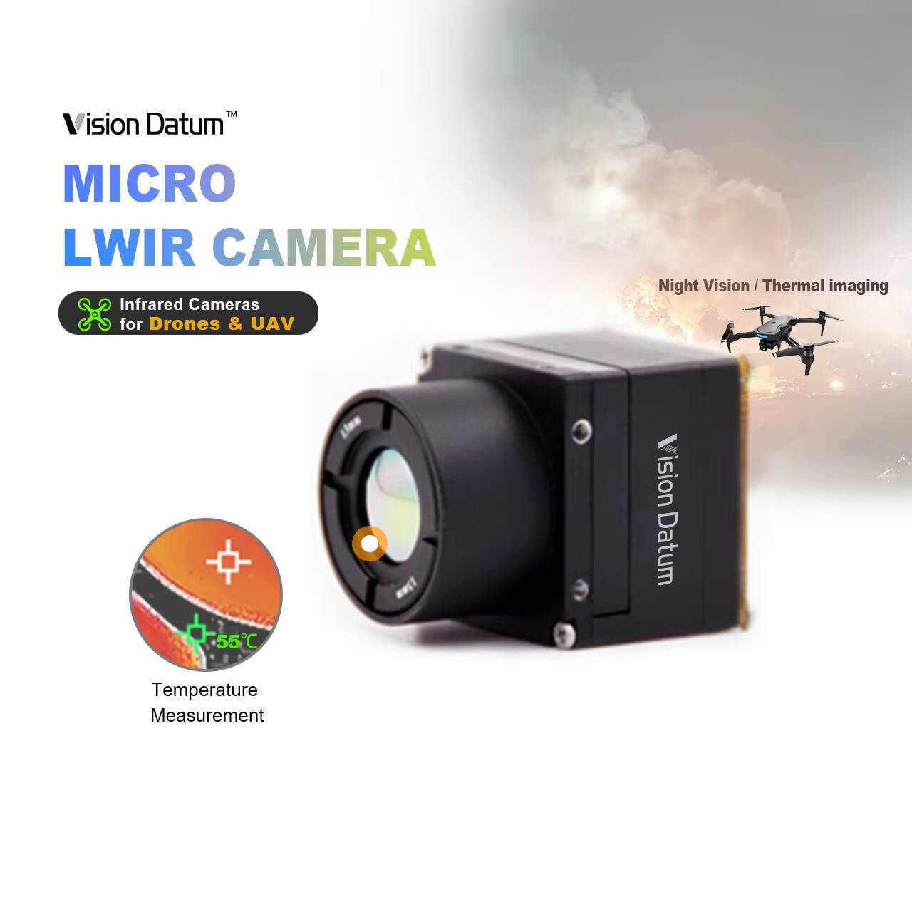 Kamera termowizyjna do drona z – Thermal Imager Drone Gimbal recenzja i cena