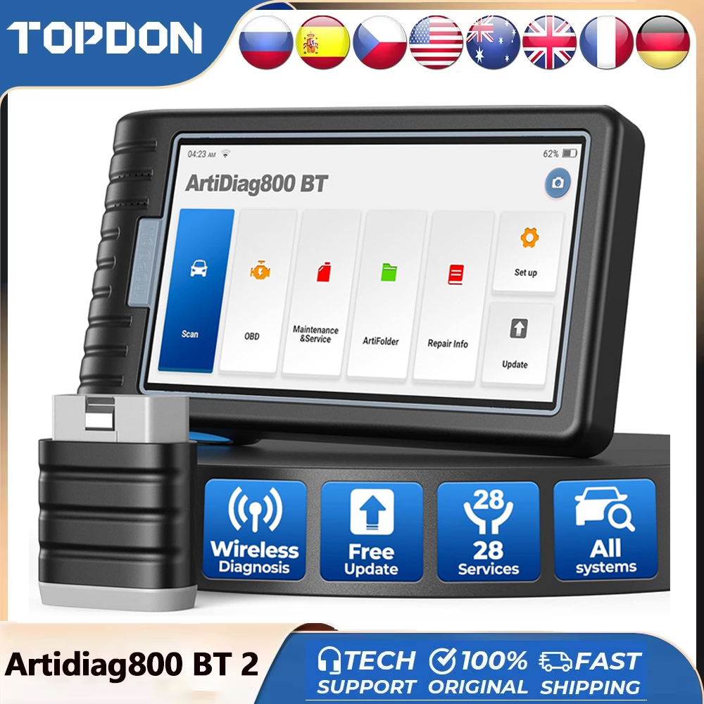 TOPDON ArtiDiag800 BT – profes – Topdon Tc001 Thermal Camera recenzja i cena
