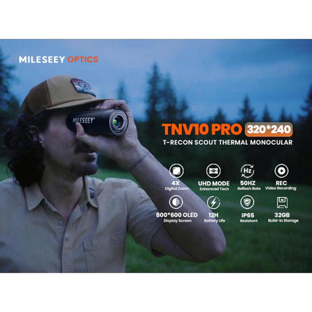 MILESEEY TNV10 PRO Monokular t – Hunting Thermal Imaging Scope recenzja i cena